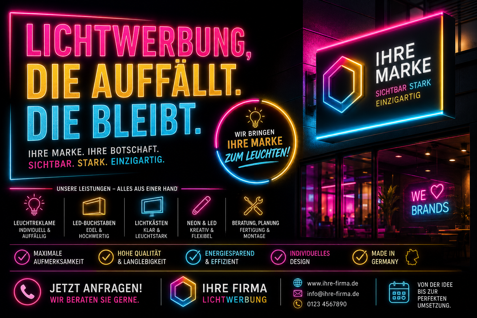 Lichtwerbung